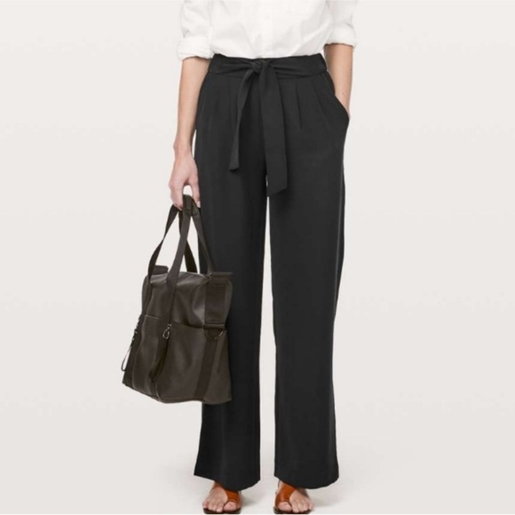 Lululemon Noir Pant‎ size 4 Black - Picture 4 of 15